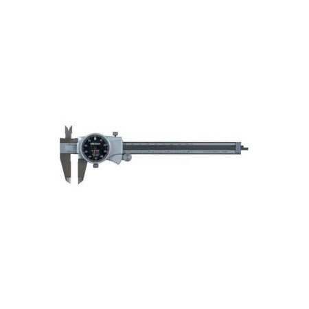 Mitutoyo America Mitutoyo 505-742-56 0-6" Dial Caliper W/Black Dial 505-742-56
